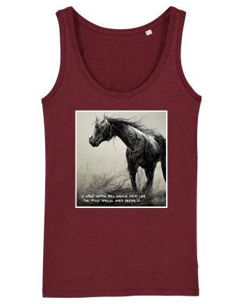 horse change lifes  Burgundy