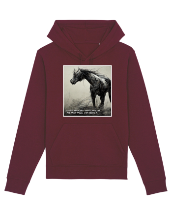 horse change lifes  Burgundy