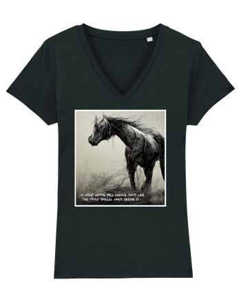 horse change lifes  Black