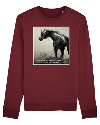 horse change lifes  Burgundy