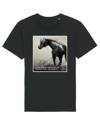 horse change lifes  Black