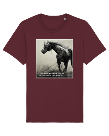 horse change lifes  Burgundy
