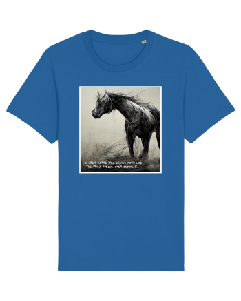horse change lifes  Royal Blue