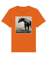 horse change lifes  Tricou mânecă scurtă Unisex Rocker