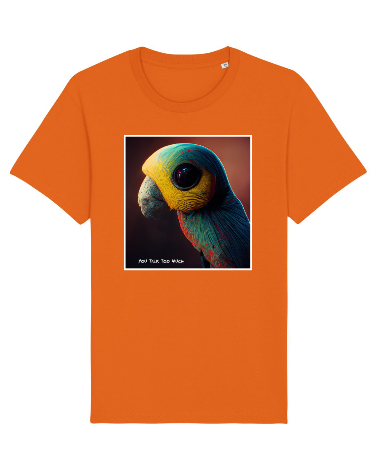 Tricou mânecă scurtă Unisex Rocker Bright Orange