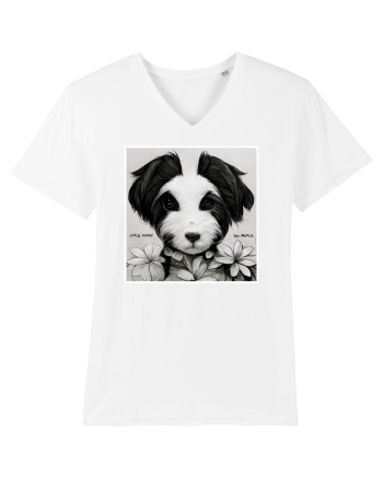 little puppy White