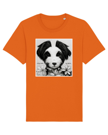 little puppy Bright Orange