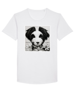 little puppy Tricou mânecă scurtă guler larg Bărbat Skater