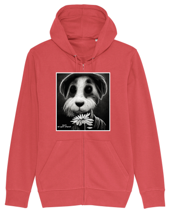dogs best friends Carmine Red