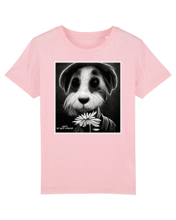 dogs best friends Cotton Pink