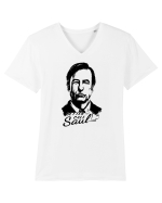 Jimmy McGill Tricou mânecă scurtă guler V Bărbat Presenter