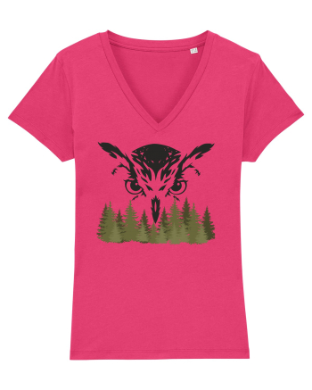Owl in the forest Raspberry