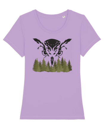 Owl in the forest Lavender Dawn