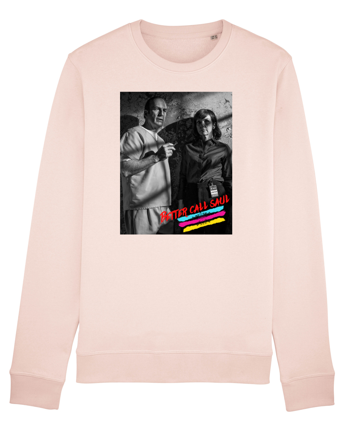 Bluză mânecă lungă Unisex Rise Candy Pink