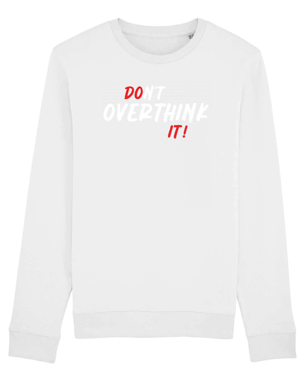 Bluză mânecă lungă Unisex Rise White