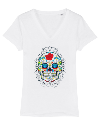 Mexican Sugar Skull White