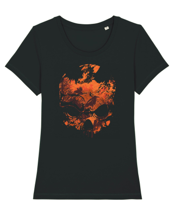 The Autumn Skull Black