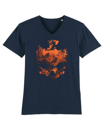 The Autumn Skull French Navy