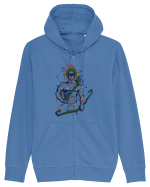 Graffiti Greek Warrior Hanorac cu fermoar Unisex Connector