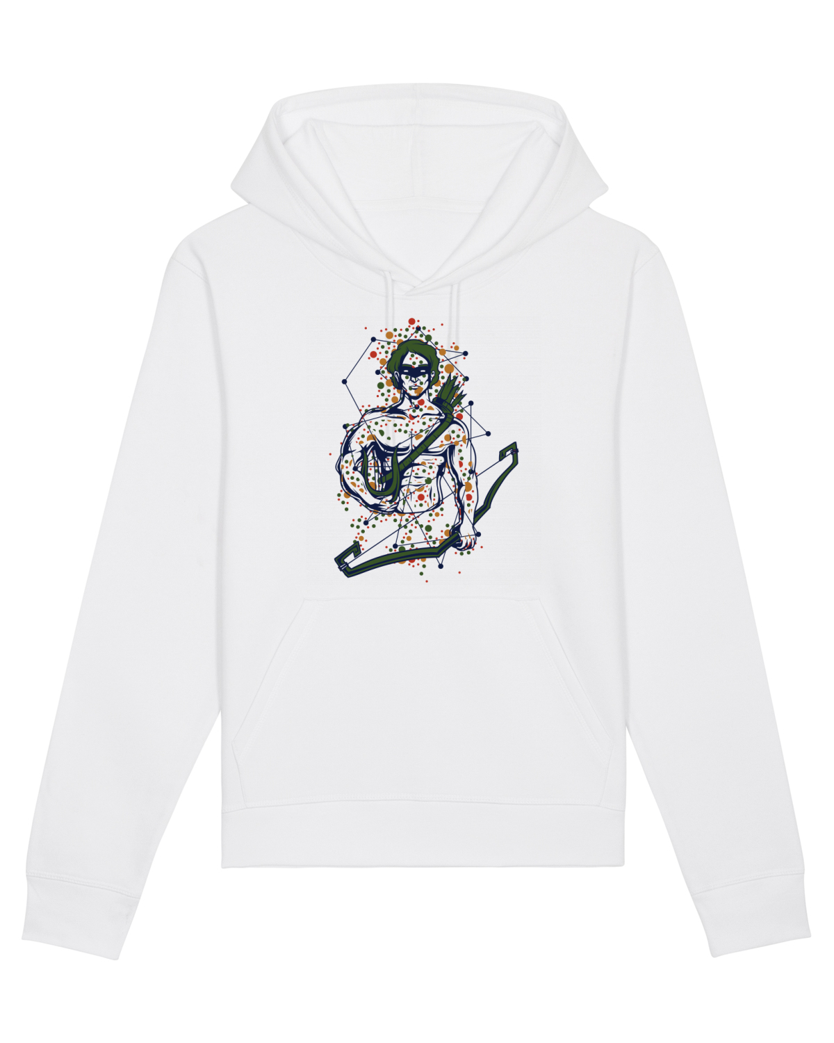 Hanorac Unisex Drummer White