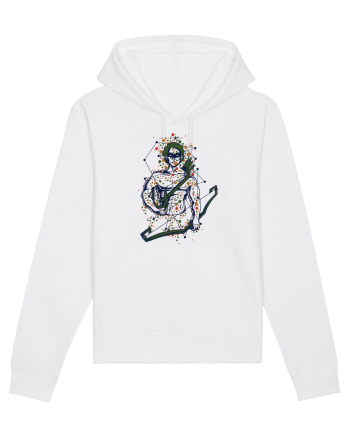 Graffiti Greek Warrior White