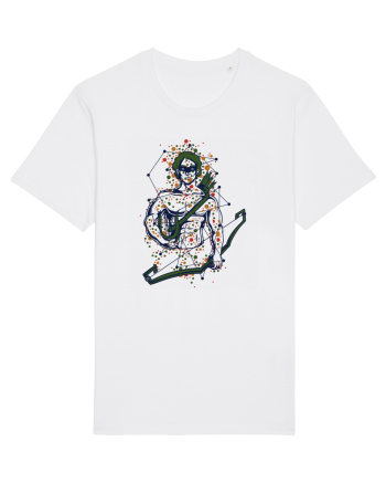 Graffiti Greek Warrior White