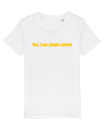 Single Speed White