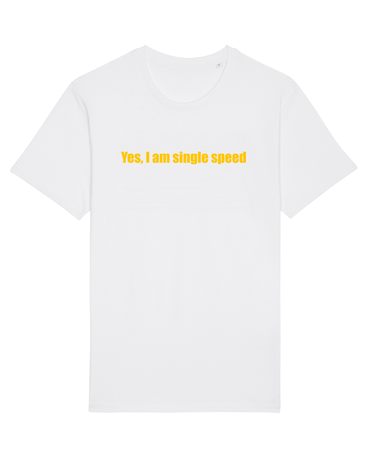 Tricou mânecă scurtă Unisex Rocker White