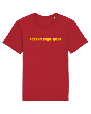 Single Speed Red