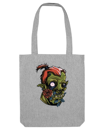Rose Zombie Monster Heather Grey