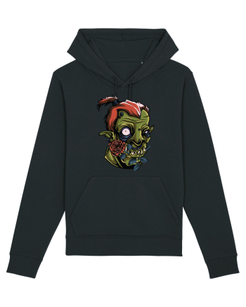 Rose Zombie Monster Black