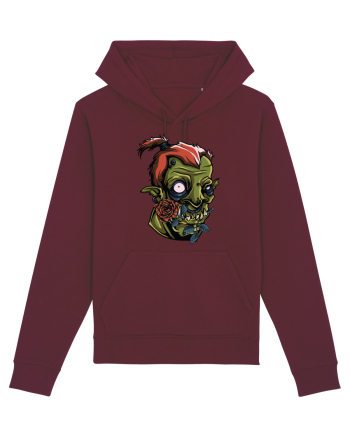 Rose Zombie Monster Burgundy