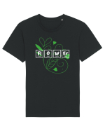 Flower Tricou mânecă scurtă Unisex Rocker