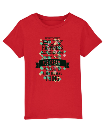 Money Can't Buy Happiness Red