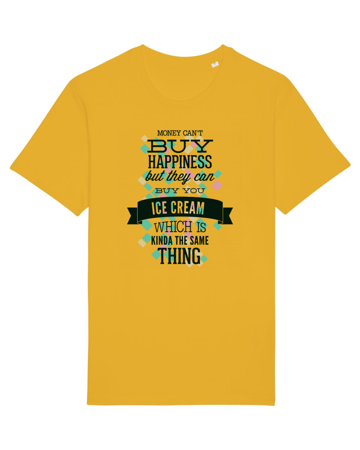 Tricou mânecă scurtă Unisex Rocker Spectra Yellow