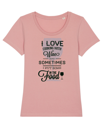 I Love Cooking With Wine Canyon Pink