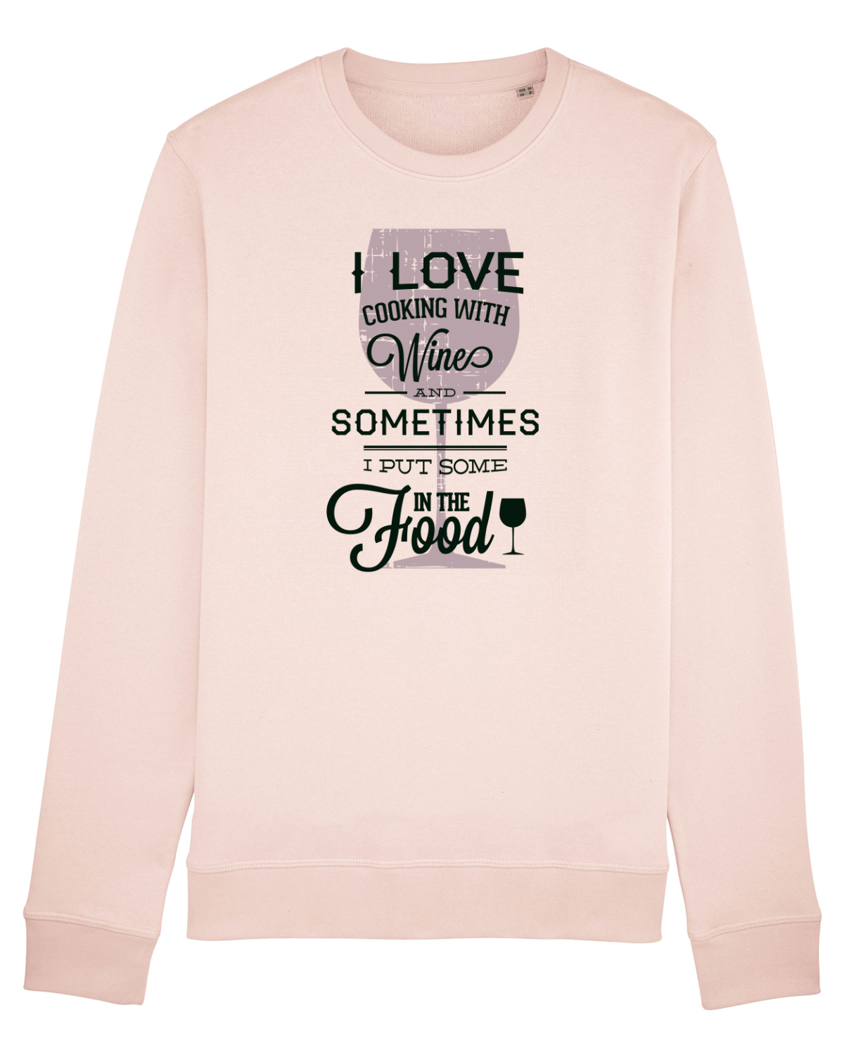 Bluză mânecă lungă Unisex Rise Candy Pink