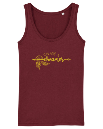 Always A Dreamer Burgundy