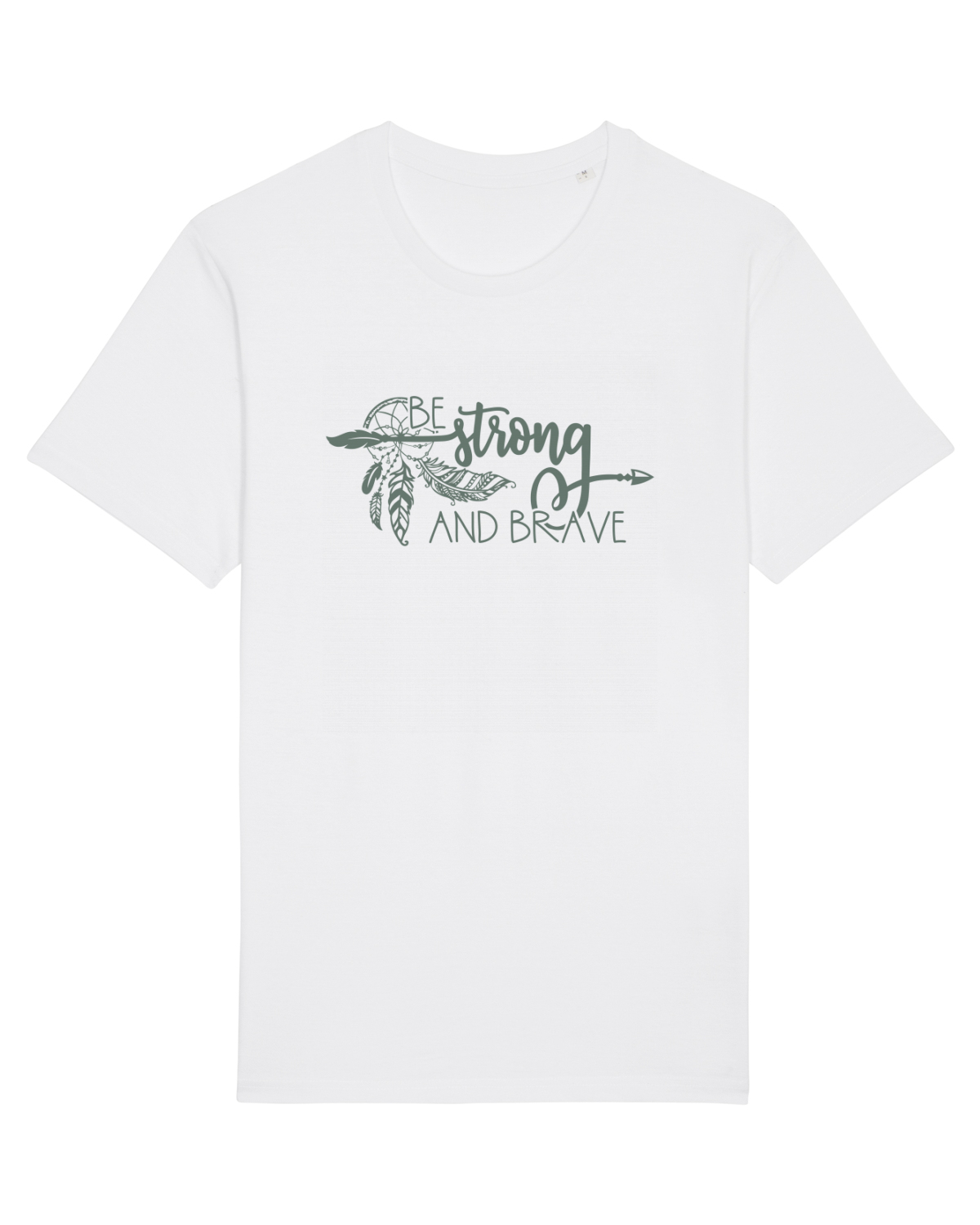 Tricou mânecă scurtă Unisex Rocker White
