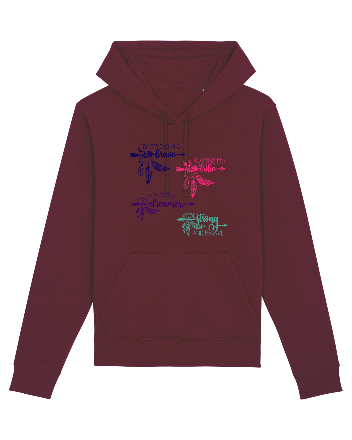 Hanorac Unisex Drummer Burgundy