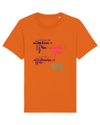 Bohemian Bright Orange