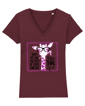 Giraffe BeYouTiful Burgundy