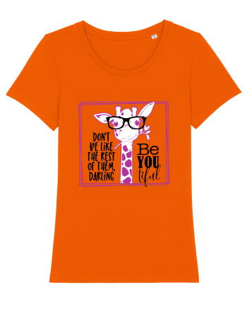 Giraffe BeYouTiful Bright Orange