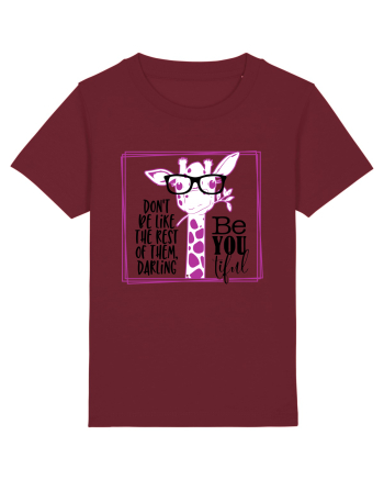Giraffe BeYouTiful Burgundy