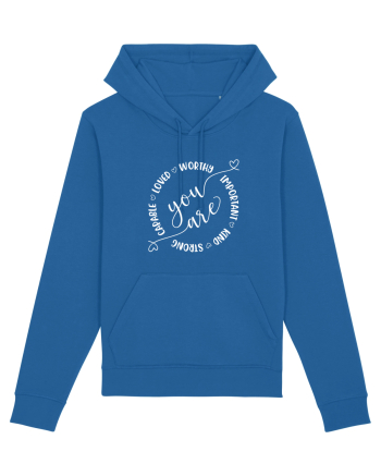 You Are Worthy Royal Blue