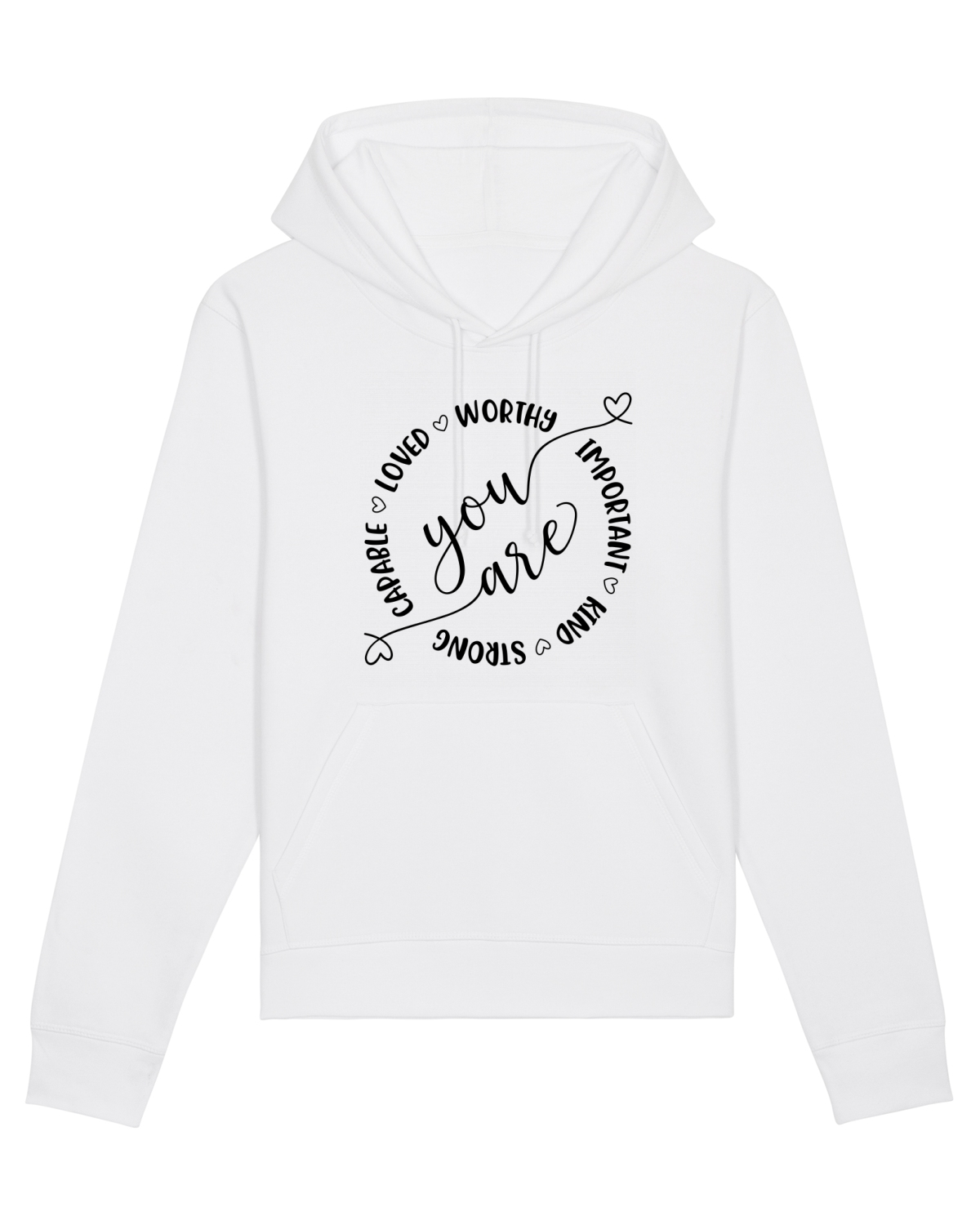Hanorac Unisex Drummer White