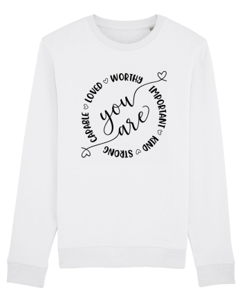 You Are Worthy White