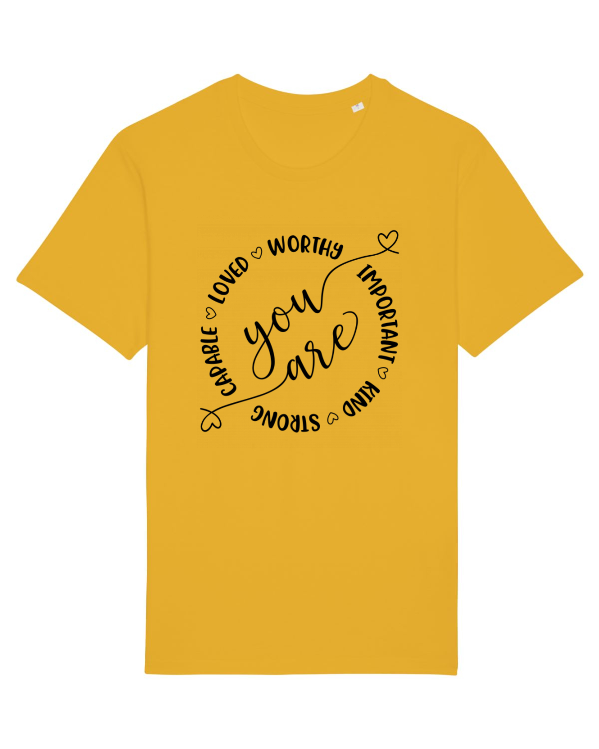 Tricou mânecă scurtă Unisex Rocker Spectra Yellow