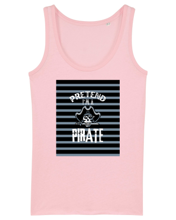 Pretend I'm A Pirate Cotton Pink
