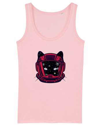 Astronaut Space Cat Cotton Pink